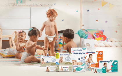 Famílias com a linha Personalidade Baby